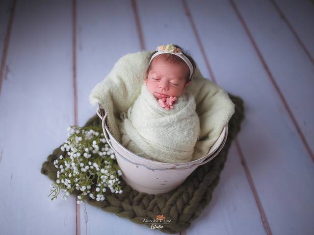 Newborn de Os Primeiros Dias de Helena