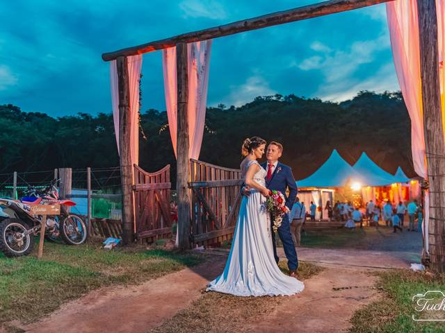 Casamento de Cristiane e Éverton