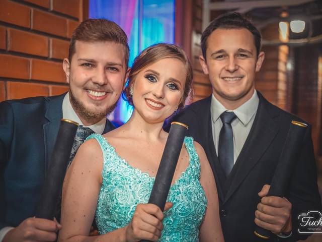 Formatura de Lucas, Rogério e Vanessa