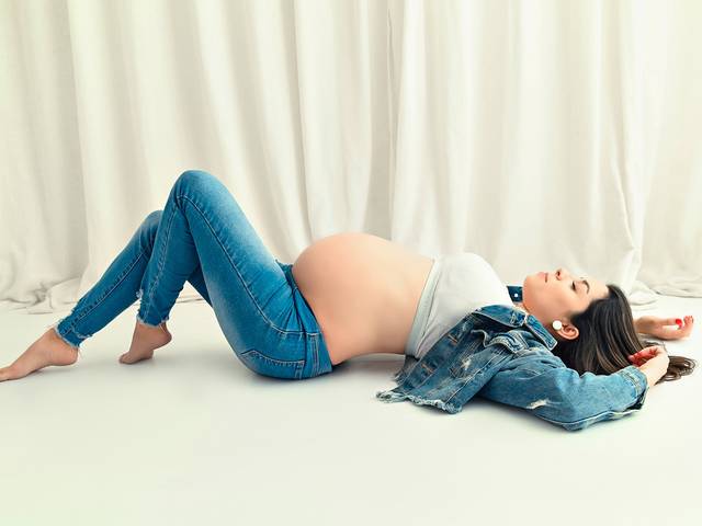 Gestante de A doce espera de Melissa