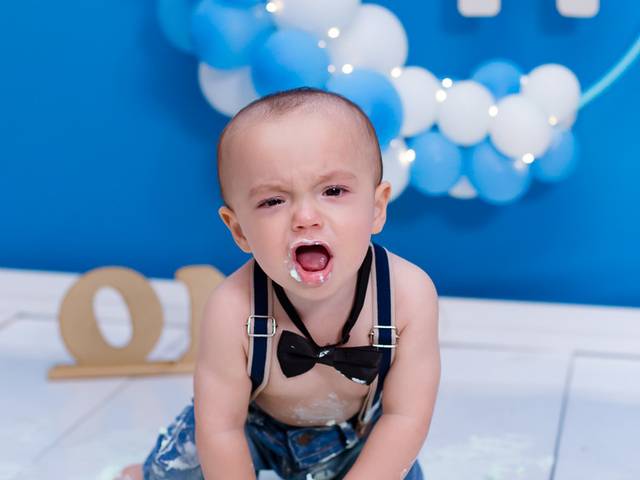 Smash de Smash the cake do Heitor