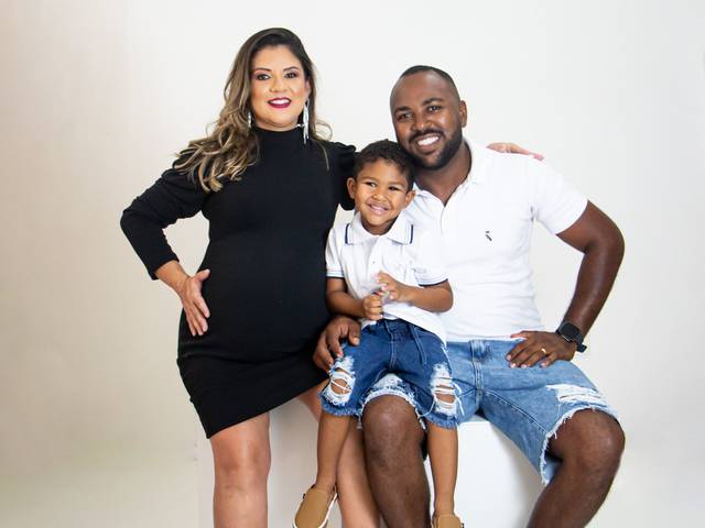 Ensaio Gestante de Simone e Arnaldson