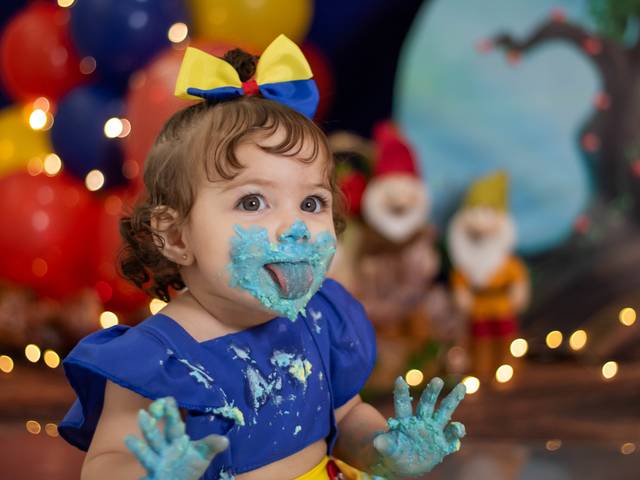 Smash the cake de BRANCA DE NEVE DA MELISSA