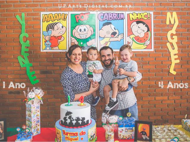 Aniversário de Vicente | 1 Ano e Miguel | 4 Anos