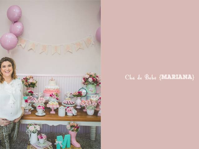 Chá de Bebê de Chá de Bebe da {Mariana}