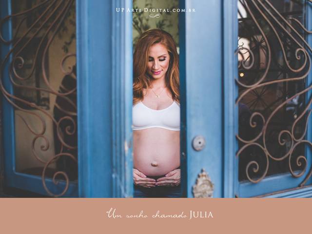 Gestante de Um sonho chamado {Julia}