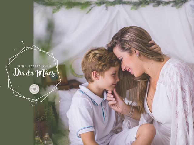 Sessões Temáticas de Sessão Dia das Mães 2018