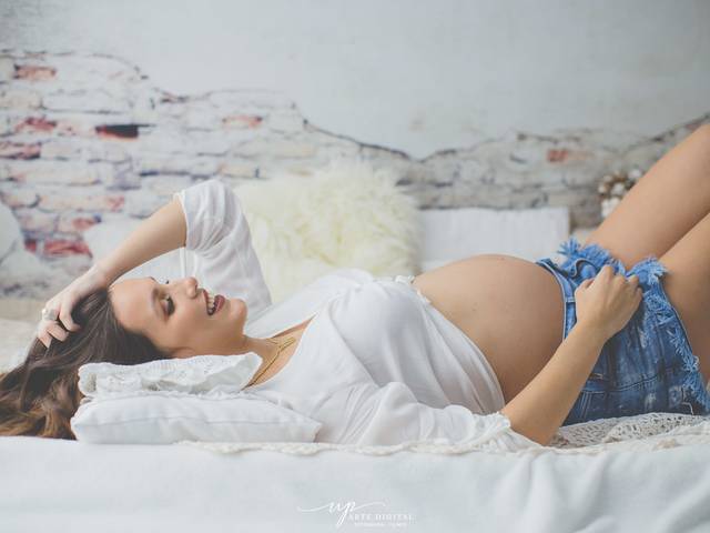 Gestante de A feliz espera da {Cecília}