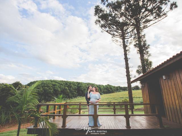 Gestante de Thayane a espera do {Pedro}