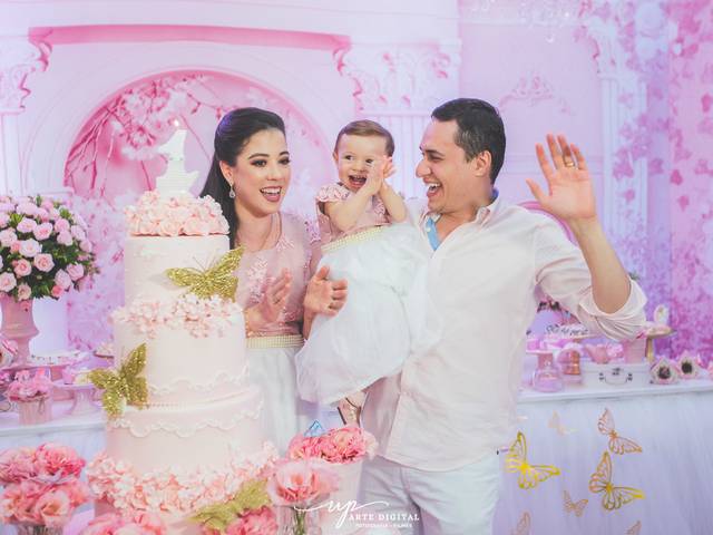 Aniversário de Ana Laura 1 Ano