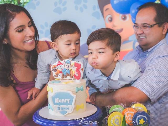 Aniversário de Henry 3 Anos