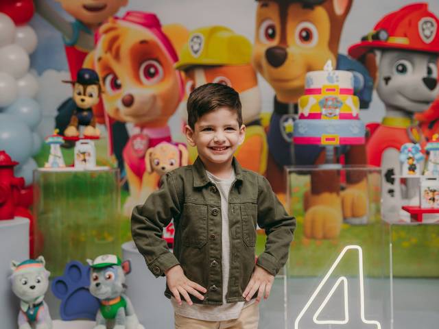 Festa infantil de Vicente - 4 anos