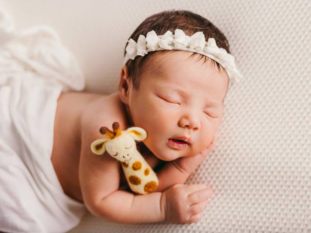 Newborn de Giovana - Ensaio Newborn