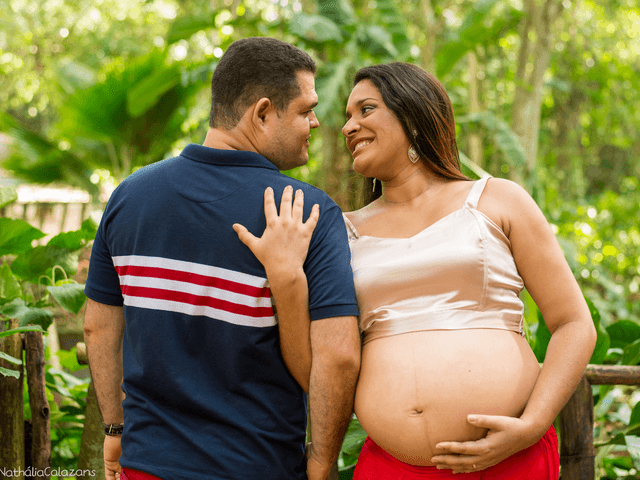 Ensaio Gestante de Ju à espera do Gui