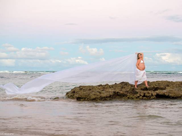 Ensaio Gestante de Carol à espera do Theo