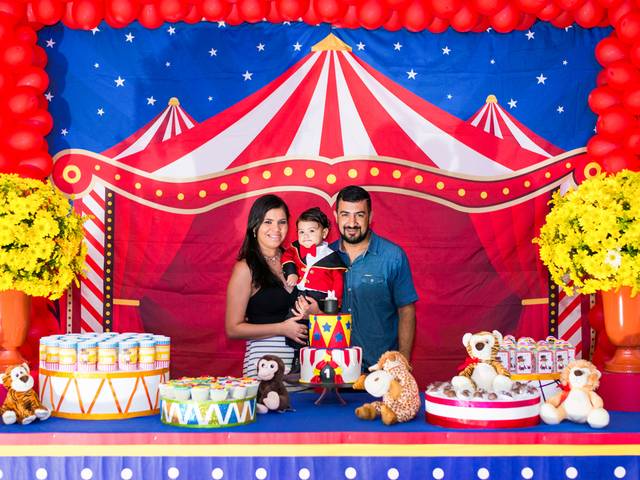 Infantil de Circo do Benjamin - 1 ano