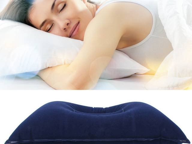 HEALTH of Melara Air Pillow – Foldable Air Pillow with Neck and Head Support