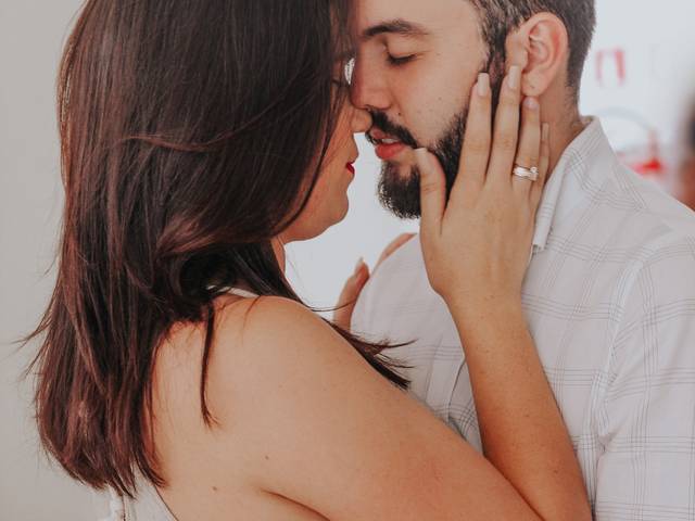 Casal de Flávia e Vincenzo