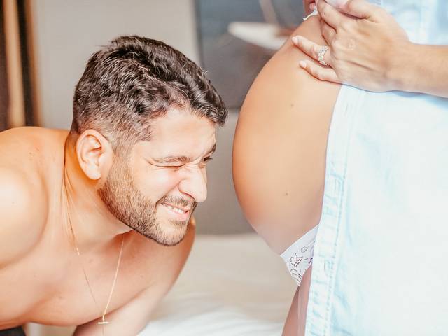 Gestante de Alynne e Hernan à espera de Gael