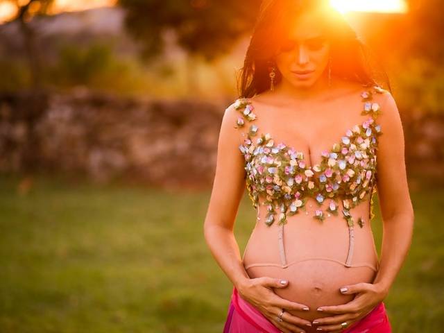 GESTANTE de Tatiane Alves a espera de Vitorio 