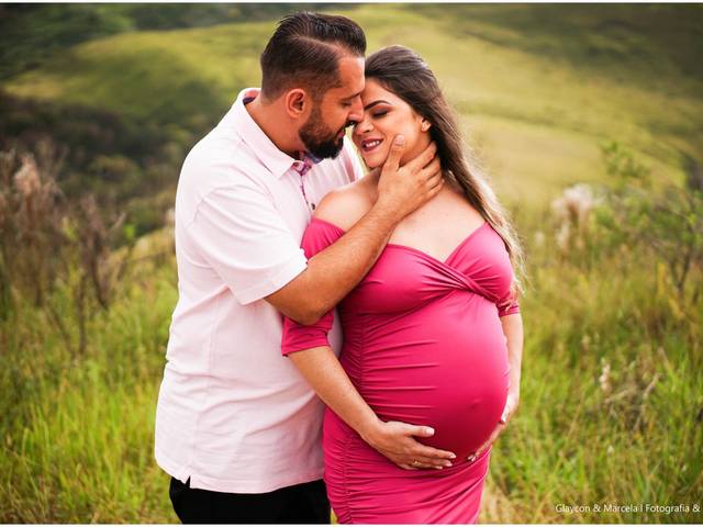 GESTANTE de Natália & Guilherme a espera de Marcela 