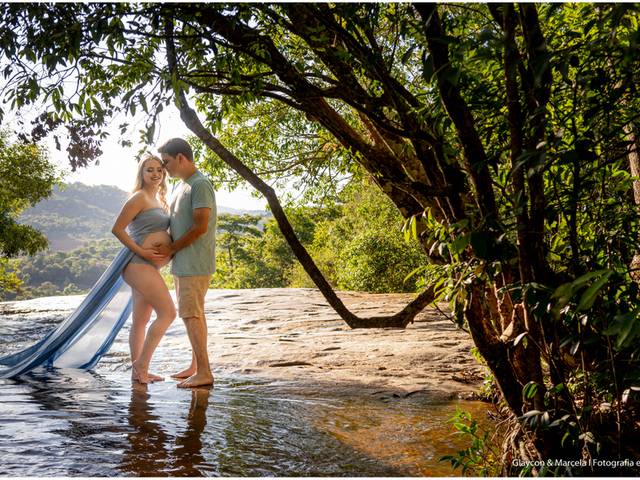 GESTANTE de Melhores momentos de Juliane & Gleisson a espera do Eduardo 