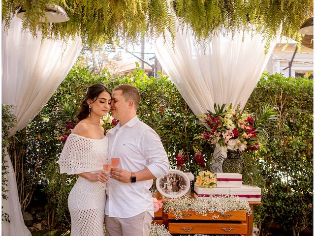 CASAMENTO CIVIL de Casamento civil Manu & Leandro 