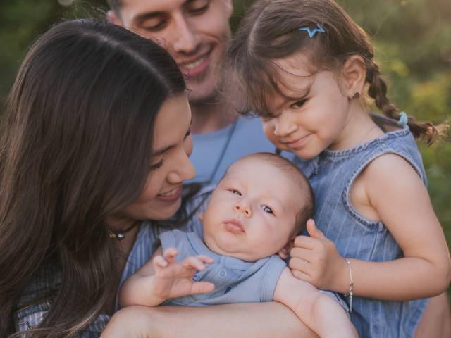 FAMÍLIA de RETRADOS DE FAMILIA { ISRAEL - 2 MESES }