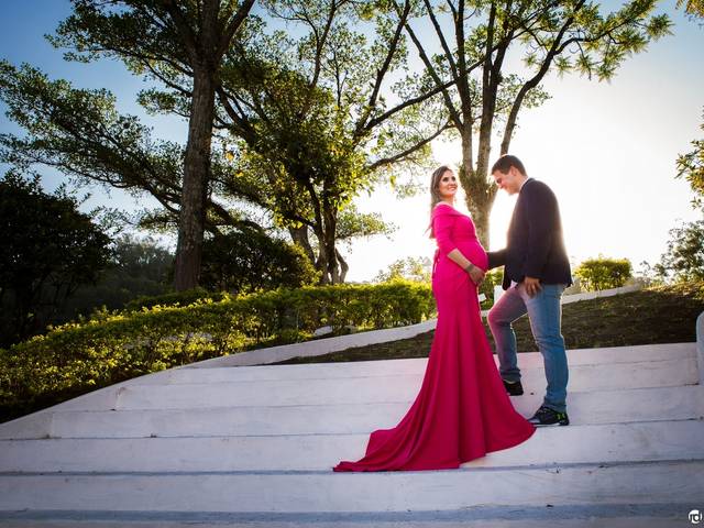 ENSAIO GESTANTE de DANIELI E PAULO À ESPERA DE THARSO