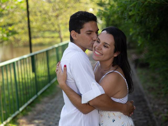 Ensaios Indaiatuba de Rita e Jonathan - Museu da Agua