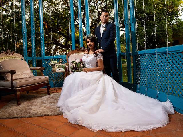 casamento de Danielle e Tomoki