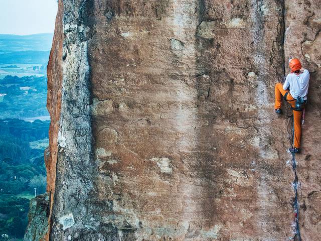 Outdoor de Session de Escalada em Piraí do Sul/SC