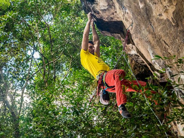 Outdoor de Session de Escalada em Piraí do Sul/PR