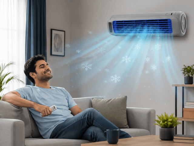 Technology of FrostWave AC 2026: Small Design, Adjustable Cooling, and Easy Setup!