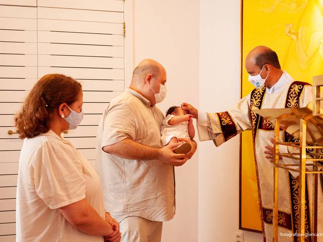 Parto/Batismo de Miguel Carmona - Batizado