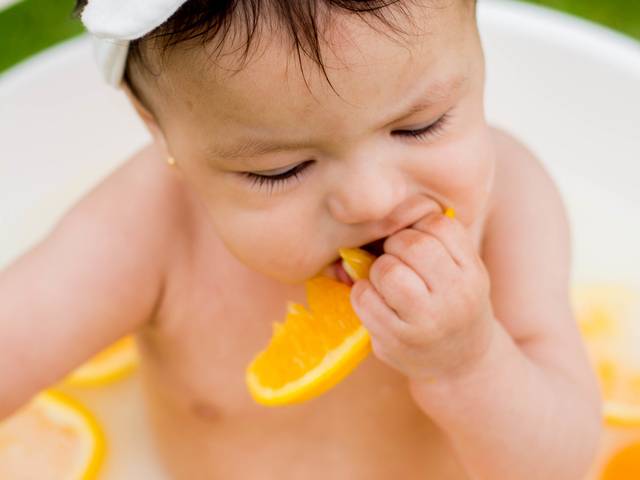 Infantil de Ensaio Infantil  - Milk Bath