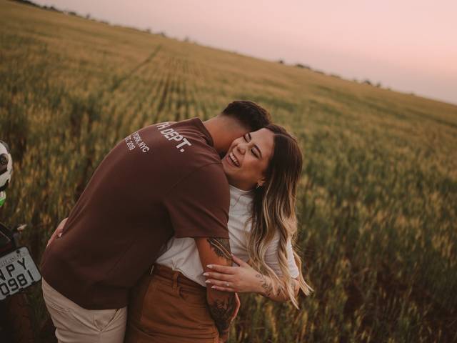 Ensaios de Ana Rafaela e Joel