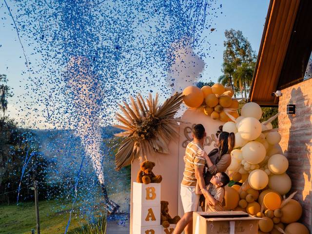 GESTANTE de Bernardo - Chá Revelação