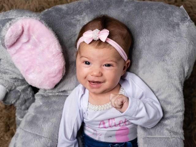 ENSAIO INFANTIL de ALICE- 2 MESES