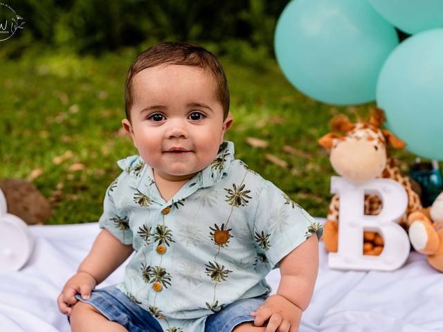 ENSAIO INFANTIL de BENJAMIN- SMASH THE CAKE