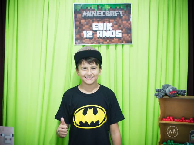 Aniversários de Erik 12 anos