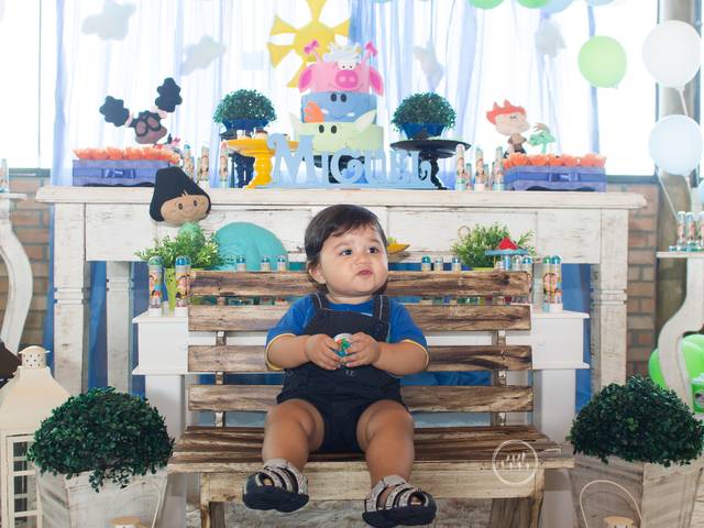 Aniversários de Miguel 1 ano