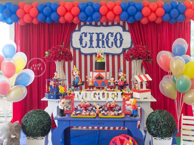 Aniversários de Circo do Miguel - 1 ano