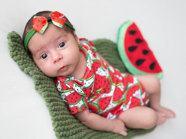 Fases do Bebê  de Celina 1 mês