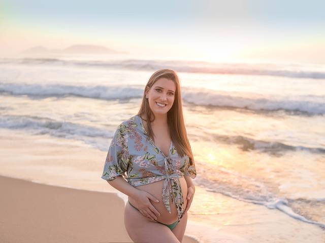 Gestante de Thais 28 semanas