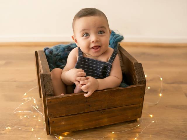 Fases do Bebê  de Benjamin 5 meses