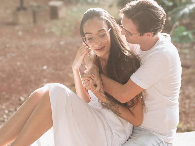 Ensaio  de Pré Wedding Nathalia & Thiago
