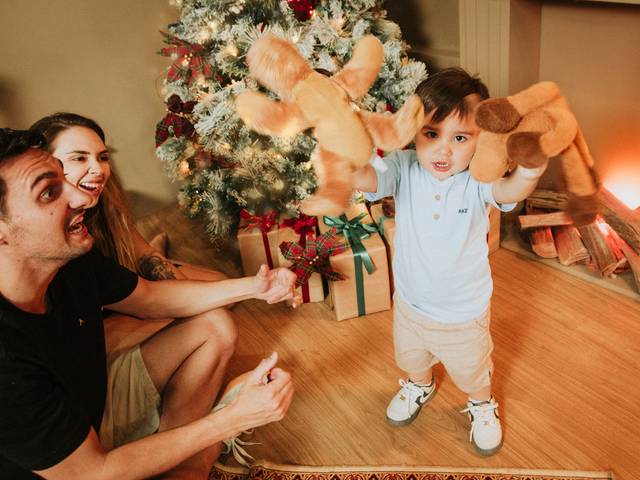 Ensaio  de ENSAIO DE NATAL - PAULO E FAMÍLIA