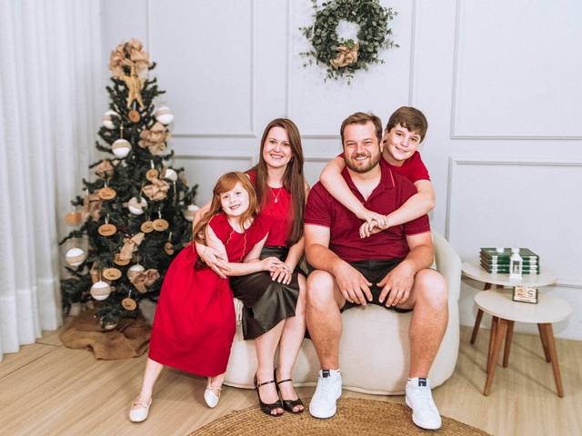 Ensaio  de ENSAIO DE NATAL - RODRIGO BX E FAMÍLIA