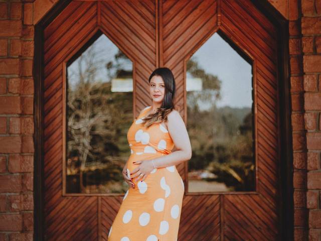 Família & Gestante de Daiane e Maria Alice